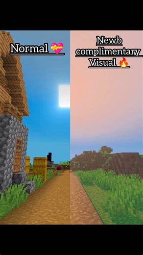 Minecraft PE Shader🌅: New complementary visual #9 @plantygamer1 #minecraft