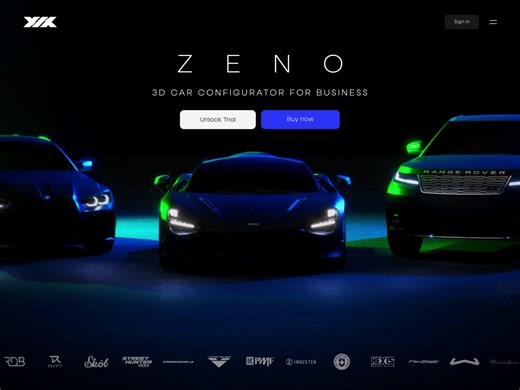 XIX3D — website design and 3D animation