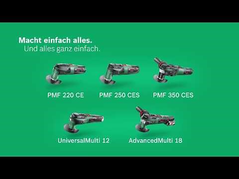 Die Multifunktionswerkzeuge von Bosch