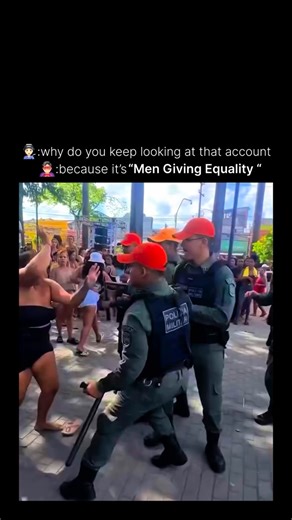 Men Giving Equality on Instagram: "Follow us @mensgivingequality for more 🚨💀"