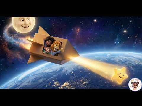 Twinkle Twinkle Little Star 🚀✨ Space Adventure Song for Kids