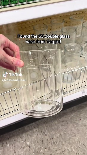 Create Beautiful Arrangements with $5 Target Double Vase