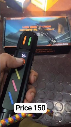 High Power LED Emergency Flashlight 🔦 | Full Review & Features | Rechargeable Torch