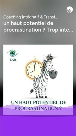 A high potential for procrastination?