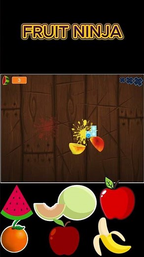 Play Fruit Ninja in Scratch | Fun Fruit Cutting Game with Scratch Coding #games