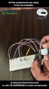 Copy of All the compoESP32 Motion Detection System | PIR Sensor + LED Alert #embeddedsystems #esp32