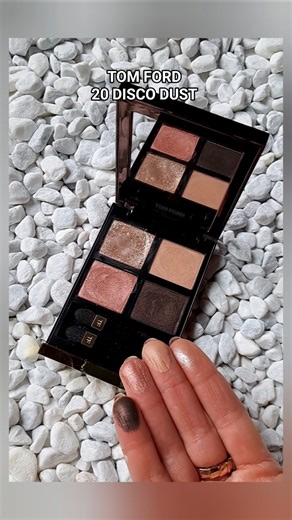 TOM FORD DISCO DUST Video Daylight Swatches #eyeshadow #tomford #quad #shorts #swatches #look #fyp