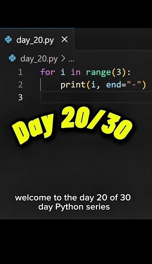 30 Days of Python: Master Coding One Minute at a Time!