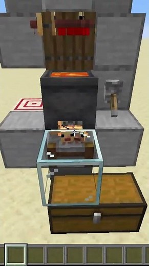 How the 26.2 Cooked Chicken Farm Works | Minecraft Tutorial Preview #minecraft #lavachicken