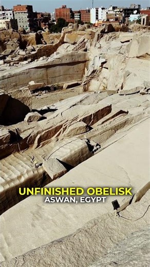 Aswan - Unfinished Obelisk #Aswan #Egypt #Travel