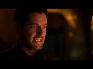 Lucifer S05E06 - First Devil Face appearance in Season 5