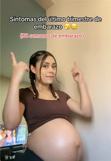 Síntomas comunes a las 38 semanas de embarazo