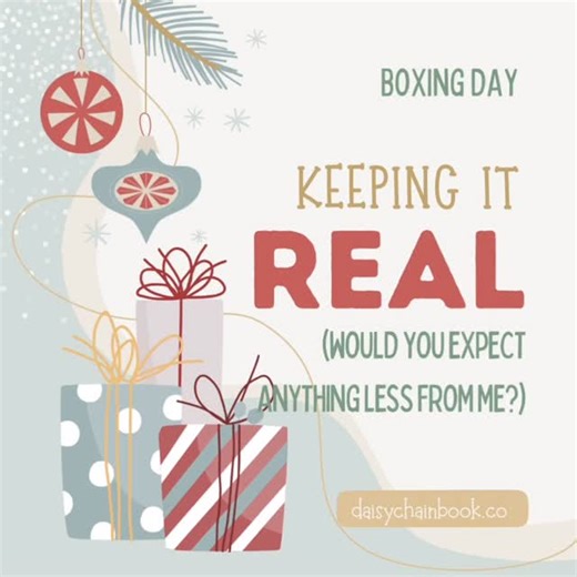 ✿ Daisy Chain Book Co. ✿ on Instagram: "My inbox is flooded with Boxing Day sales, promos, giveaways and lures for my dollar. You may notice there is no such email for you from DCBC. Here’s why. Traditionally, Boxing Day was recognized as a chance for people who had been given so many gifts the day before to box up items for the less fortunate as a symbol of gratitude for what they had received, and a recognition that not everyone was as blessed as they had been. Lords of the manor would box up