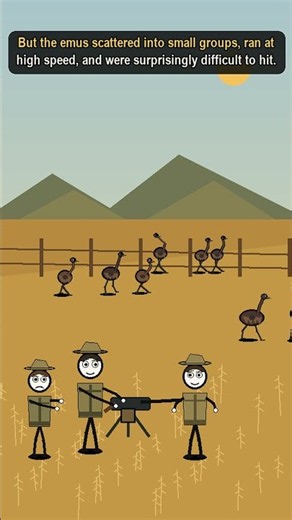 Australia Sent Soldiers to Fight Emus and Lost #greatemuwar #australianhistory #strangehistory