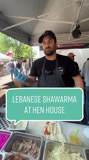 Authentic Lebanese shawarma at Smorgasburg in Brooklyn 🇱🇧🤤 | smogasburg nyc