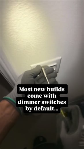Joe Ramirez on Instagram: "Most new builds come with dimmers everywhere 🏠 That’s totally fine for light kits — but not for the fan motor. Dimmers can cause fans to hum, overheat, or fail over time. Quick swap to a standard single-pole switch since ceiling fan had remote and not pullchain. Don’t make the mistake of connecting your ceiling fan to a dimmer…⚡ • • #illectricinc #helpfultips #electricaltips #electricalcontractor #residentialelectrical #temeculahomes #murrietahomes #electricalwork #ce