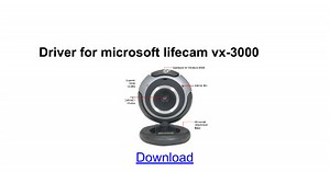 Веб-Камера Microsoft Lifecam Vx-3000 Драйвера скачать