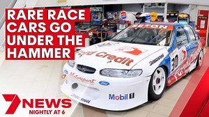 Two rare cars made famous on the race track went under the hammer in one of the country's biggest online classic car auctions. Hundreds of thousands of dollars have been splashed so far and they're not the only classic cars up for sale. 7NEWS at 6pm. More local news: 7news.com.au/news/nsw #7NEWS | 7NEWS Sydney