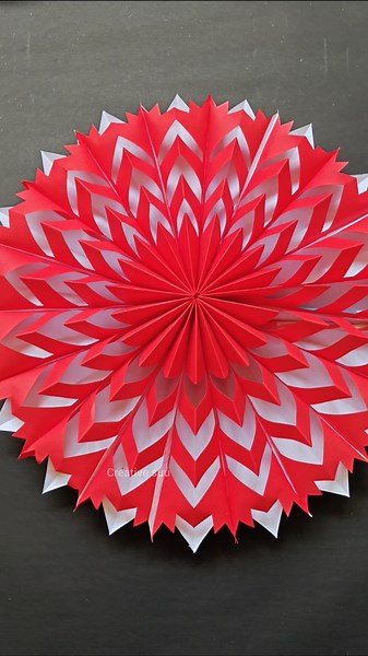 Most beautiful paper cutting design ❤️ #diy #craftyhome #creative #papercraft