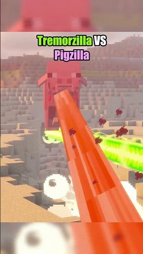 Minecraft Godzilla VS Pigzilla