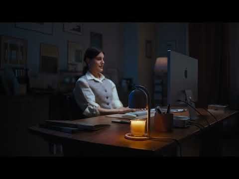 SwitchBot Candle Warmer Lamp - Flameless, fumeless, fully smart and in control.