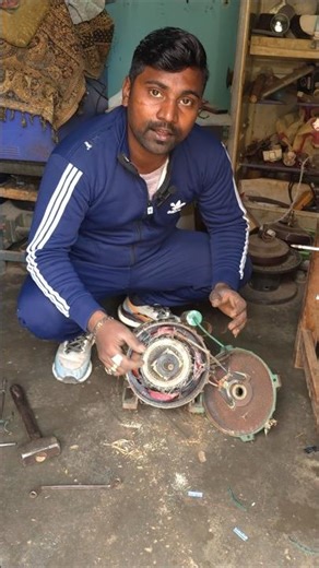 How to repair induction motor🤔🤔/ Induction motor winding new data #shorts #motor