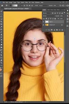 Change Eyeglasses Color in Photoshop | Easy & Realistic Trick (2026) #shorts #RajnikGraphicLab