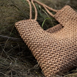 Crochet Raffia Tote Bag Pattern With Video Tutorial, Easy DIY Summer Bag, Handmade Beach Bag, Trendy Crochet Bag PDF, Step-by-step Tutorial - Etsy