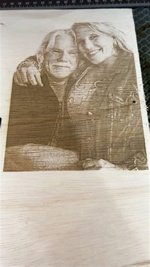 Can you engrave a photo on pine wood?