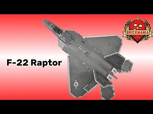 Brickmania F-22 Raptor, Stealth Air Superiority Fighter REVIEW