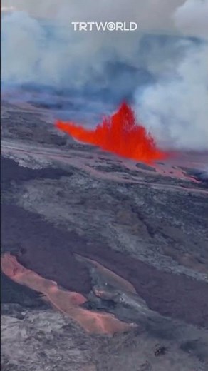 World's largest active volcano erupts in Hawaii after 38 years