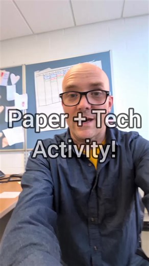 Paper Tech Activity: Students do a creative writing activity. then, I take a picture of some of their papers and give them to Google Gemini. I tell it to turn their creative writing into a comic strip. it was a neat way for students to see how AI reimagined their work and spot any flaws. #teacherlife #teachersoftiktok #teachertok #teachersfollowteachers #tiktokteacher