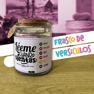 PDF Frasco de Versículos Bíblicos Para Diferentes Emociones - Cristiano - Descarga Instantánea - Imprimible - Biblia - Hazlo Tu Mismo - DIY - Etsy México