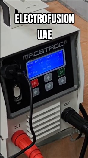 Electrofusion machines, fusion welding machine Dubai #electrofusion #MEFWELD315 #macstroc