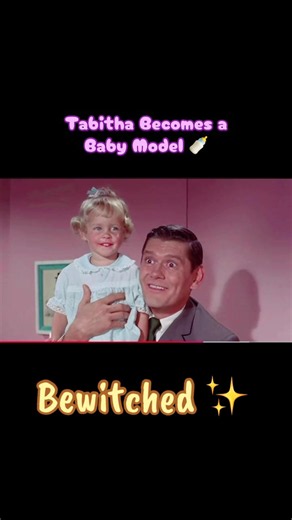 Tabitha becomes the new face for a Baby Model add campaign. Darrin is unaware of her newfound magical powers. Samantha is caught by surprise and tries to avoid the idea of Tabitha becoming a national celebrity. Please follow, share and like for more family Funny Videos.#creatorsearchinsights #funnyhumorcontent #fyp #viral #comedy