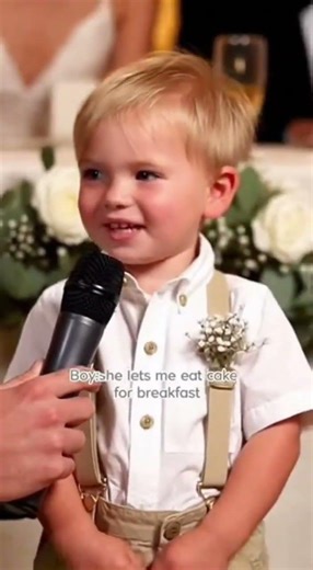 This Baby’s Honest Wedding Answer Had the Whole Room Laughing 🤣❤️#shorts #funny #trending
