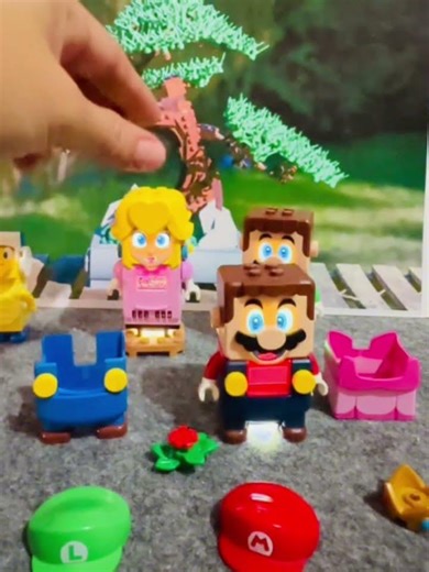 Lego Mario Character Swap: Triple Suit Returnes #shorts #trending #funny #mario #asmr #toys #fyp ?7