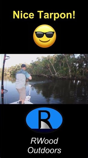 Backcountry Tarpon! #tarponfishing #tarpon #skifflife