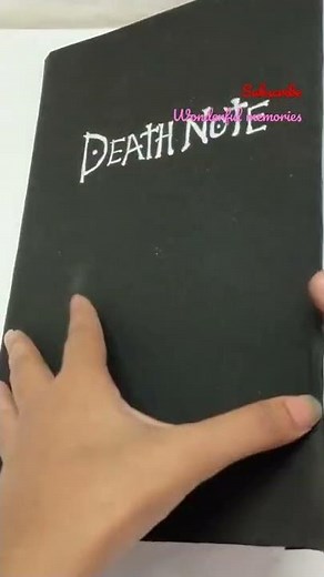 Death note DIY | #deathnote #diy How I made Death note at home
