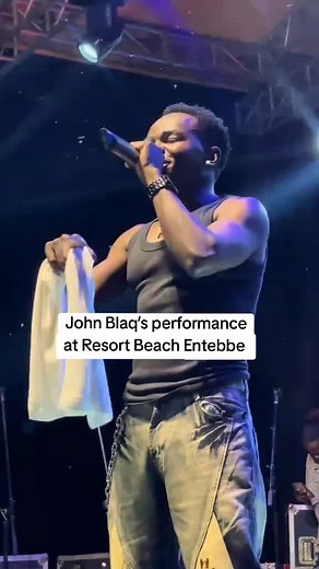John Blaq Live Performance at Resort Beach Entebbe