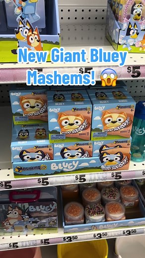 Giant Bluey Mashems Unboxing at Five Below
