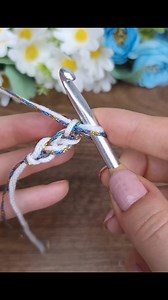 203K views · 1.4K reactions | Have you tried to combine thread with yarn,, this is an amazing idea | Alya crochet | Facebook