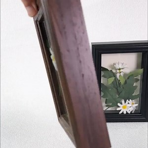 Rustic Wood Shadow Box Frame: Botanical Art Display Case - Etsy Australia