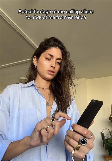 Real Footage of Calling Aliens for Abduction