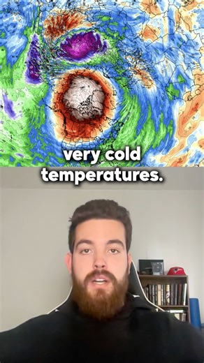 A major polar vortex event is incoming… #weather #winter #snow #snowstorm #polarvortex #forecast #ArcticBlast #fypシt | Direct Weather