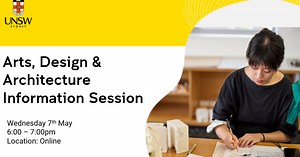 UNSW Arts, Design & Architecture Information Evening | UNSW Sydney