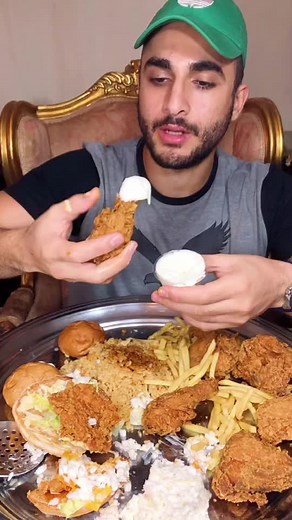 Enjoying Fried Chicken and Fries: A Cozy Dining Experience