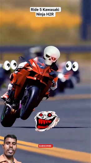 ride 5 Kawasaki Ninja H2r Riding Moment 🥰 2026 Kawasaki Ninja H2r #shorts #ninjah2r #bike