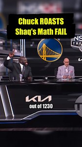Chuck ROASTS Shaq's Math FAIL | HoopLists
