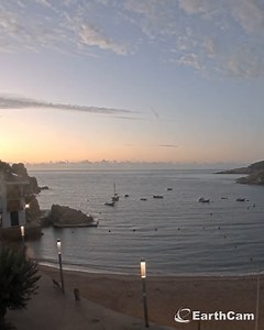 4.6K views · 58 reactions | Virtually wake up in Spain's Costa Brava every morning with EarthCam! Check out this gorgeous sunrise captured from our Tamariu Beach Cam! ⛵ | EarthCam | Facebook